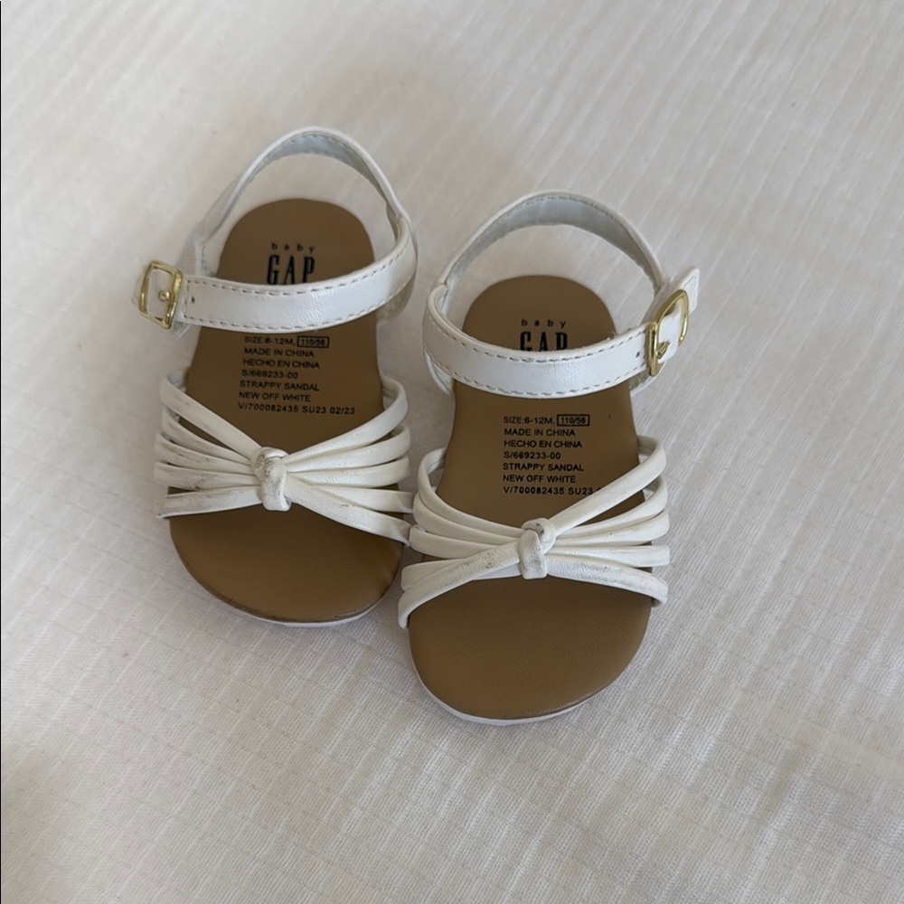 GAP Kids White Sandals